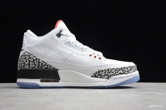 Cheap EP Retro Cement Air Free Line Throw White 3 Jordan 923096-101 923096-101 0421